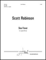 Sea Fever SATB choral sheet music cover